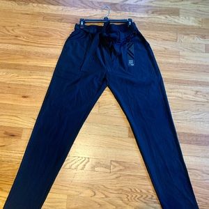 Kyodan black straight leg dress pants. Medium. NWT